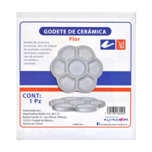 Godete de Ceramica Flor