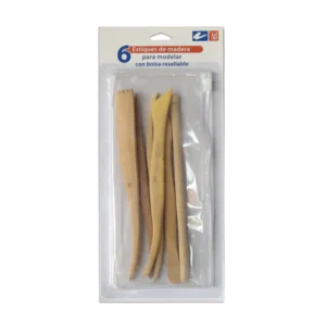 Estiques de Madera para Moldelar ATL 6 pz