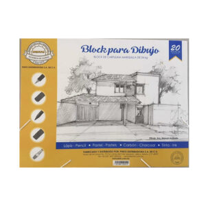 Block de Dibujo Maquilla Pinto 20 Hojas