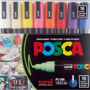 Marcadores Acrilicos Posca 16 Colores