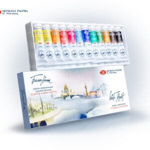 Acuarelas White Nights  12 colores Tubo 10 ml