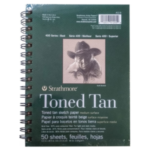 Sketch book Toned Tan Strathmore 50 Hojas