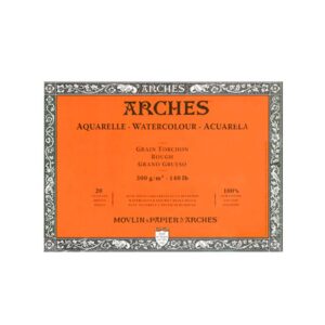 Block Arches 100% Algodon Grano Grueso 31cm x 41 cm