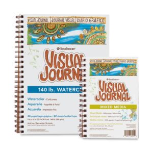 Block Visual Journal Strathmore 100% Algodon